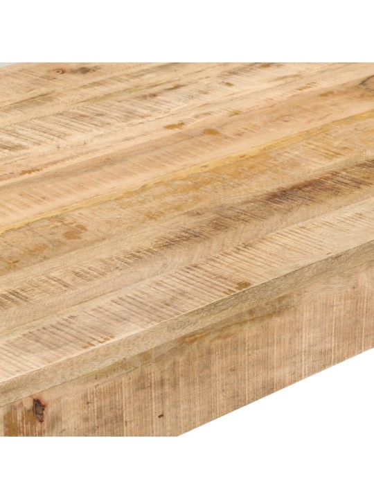 Jídelní stůl 160 x 80 x 76 cm masivní mangovníkové dřevo