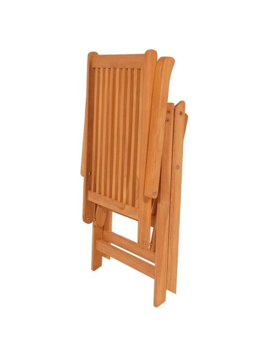 7dílný zahradní jídelní set masivní teakové dřevo