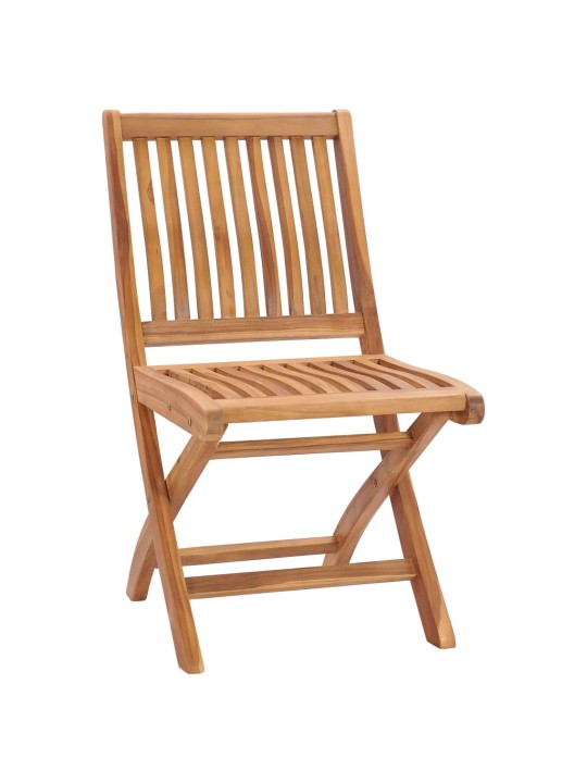 7dílný zahradní jídelní set masivní teakové dřevo