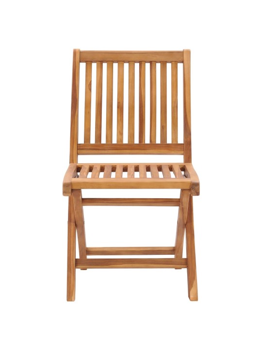 7dílný zahradní jídelní set masivní teakové dřevo