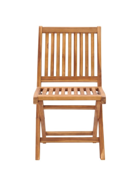 7dílný zahradní jídelní set masivní teakové dřevo