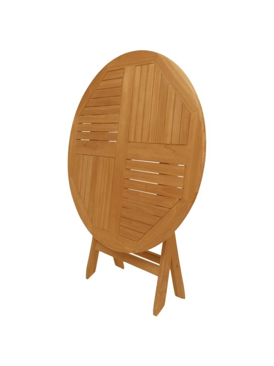 5dílný zahradní jídelní set masivní teakové dřevo