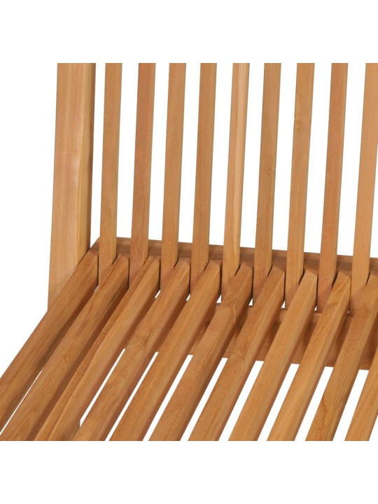 7dílný zahradní jídelní set masivní teakové dřevo