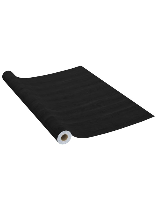 Samolepicí tapety na nábytek 2 ks tmavé dřevo 500 x 90 cm PVC