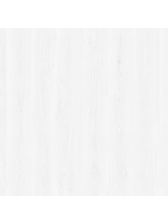 Samolepící tapety na nábytek 2 ks bílé dřevo 500 x 90 cm PVC