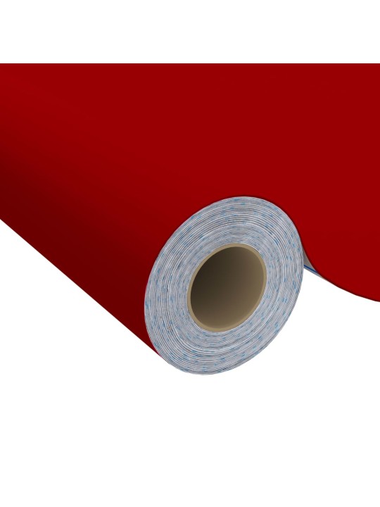 Samolepící tapety na nábytek 2 ks červené 500 x 90 cm PVC