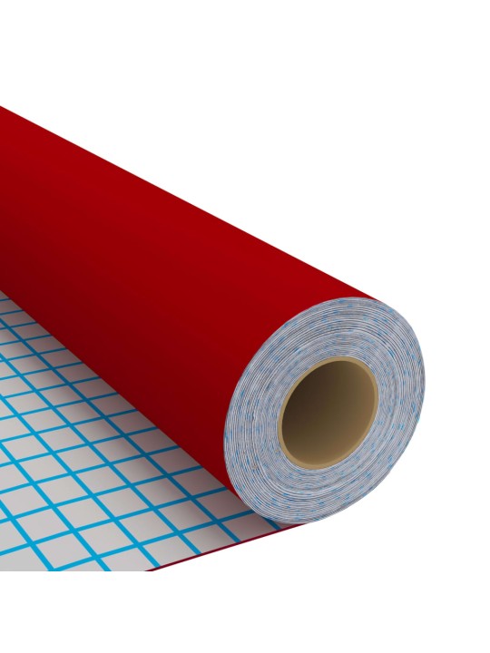 Samolepící tapety na nábytek 2 ks červené 500 x 90 cm PVC