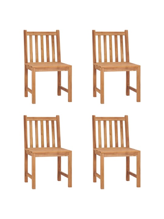 5dílný zahradní jídelní set masivní teakové dřevo