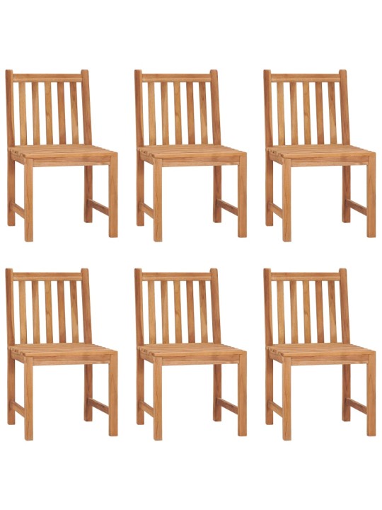 7dílný zahradní jídelní set masivní teakové dřevo