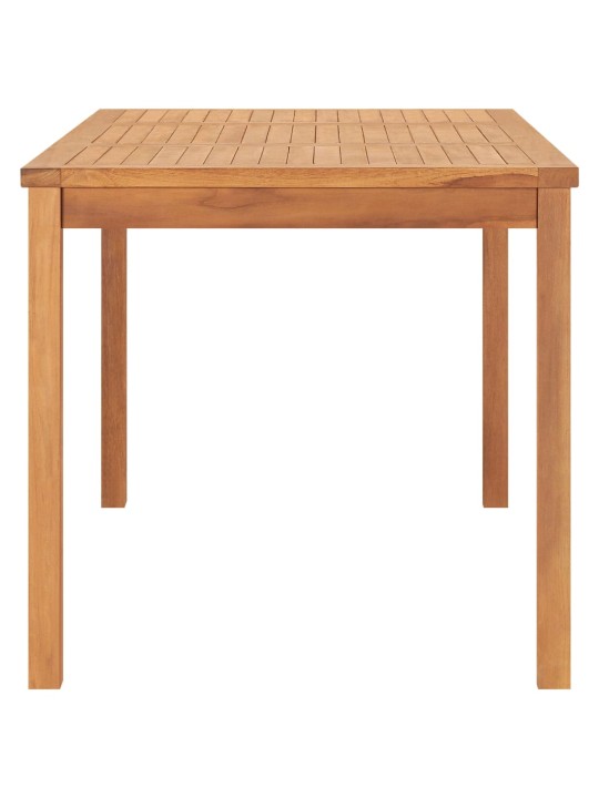 7dílný zahradní jídelní set masivní teakové dřevo