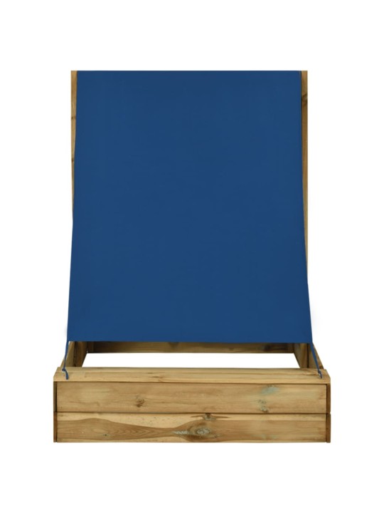 Pískoviště se stříškou 160 x 100 x 133 cm impregnovaná borovice