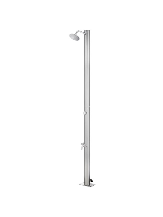 Zahradní sprcha 215 cm nerezová ocel