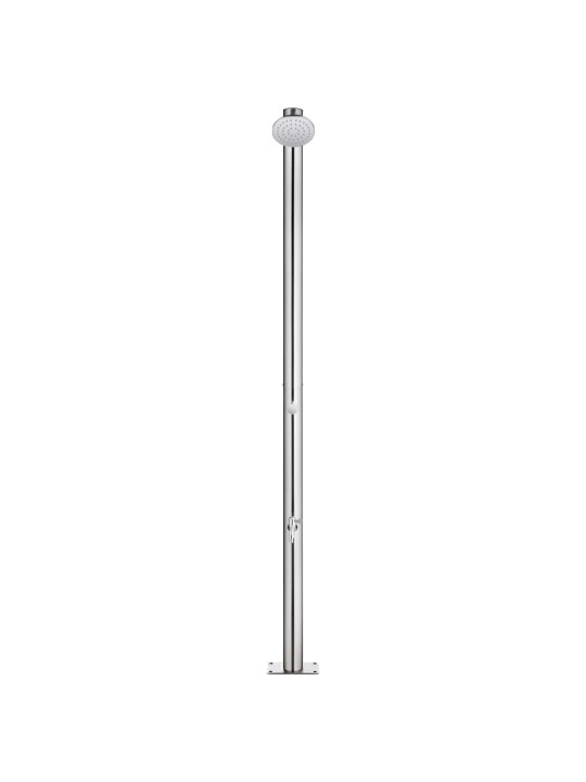 Zahradní sprcha 215 cm nerezová ocel