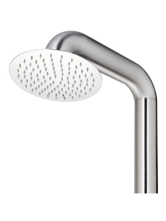 Zahradní sprcha 225 cm nerezová ocel