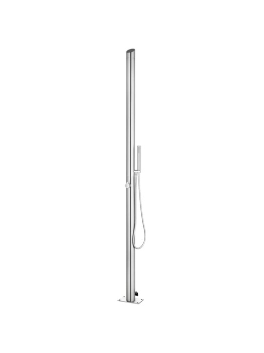 Zahradní sprcha 220 cm nerezová ocel