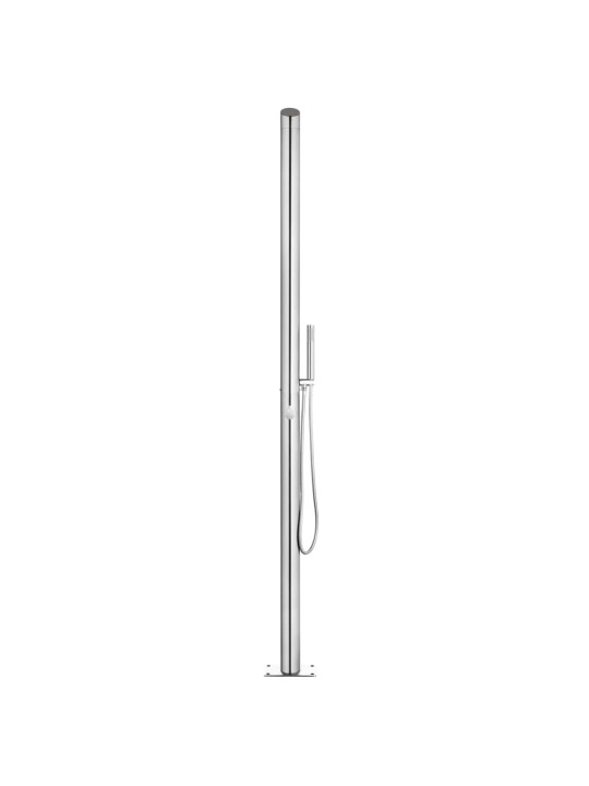 Zahradní sprcha 220 cm nerezová ocel