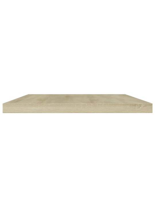 Přídavné police 4 ks dub sonoma 60 x 10 x 1,5 cm dřevotříska
