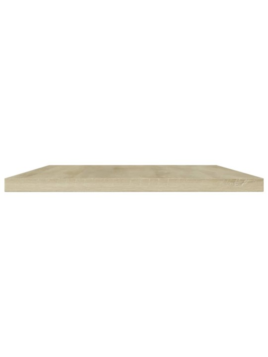Přídavné police 4 ks dub sonoma 60 x 20 x 1,5 cm dřevotříska