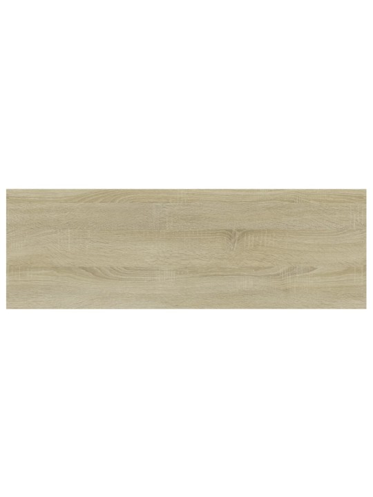Přídavné police 4 ks dub sonoma 60 x 20 x 1,5 cm dřevotříska