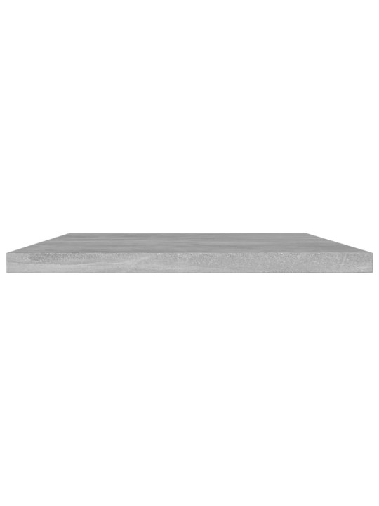 Přídavné police 4 ks betonově šedé 60 x 30 x 1,5 cm dřevotříska
