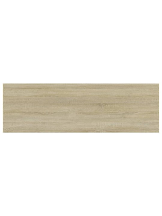 Přídavné police 4 ks dub sonoma 80 x 20 x 1,5 cm dřevotříska
