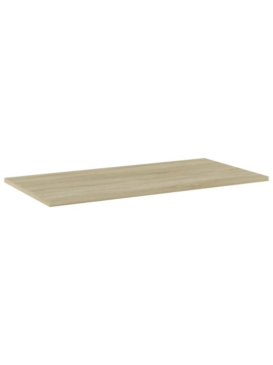 Přídavné police 4 ks dub sonoma 80 x 40 x 1,5 cm dřevotříska
