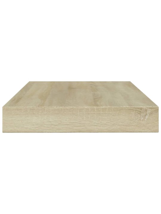 Přídavné police 4 ks dub sonoma 100 x 10 x 1,5 cm dřevotříska