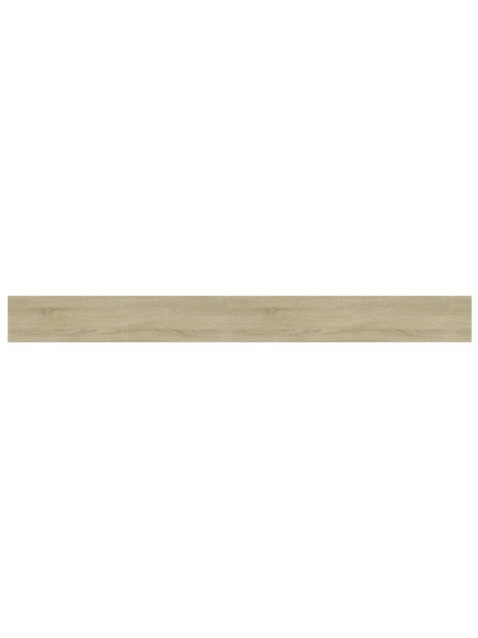 Přídavné police 4 ks dub sonoma 100 x 10 x 1,5 cm dřevotříska