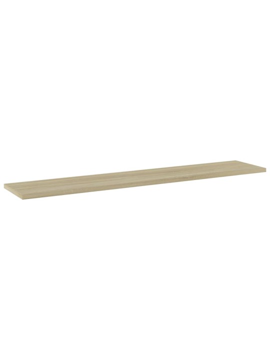 Přídavné police 4 ks dub sonoma 100 x 20 x 1,5 cm dřevotříska