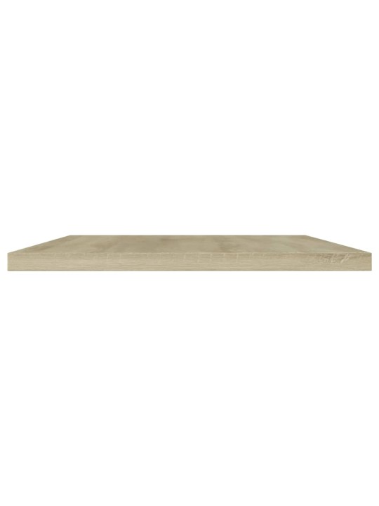 Přídavné police 4 ks dub sonoma 100 x 20 x 1,5 cm dřevotříska