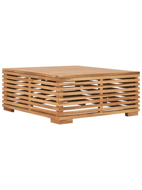 Set zahradního stolu a podnožky tmavě šedá poduška masivní teak