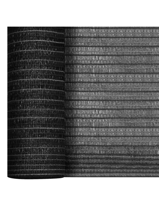 Stínící tkanina antracitová 1 x 10 m HDPE 75 g/m²