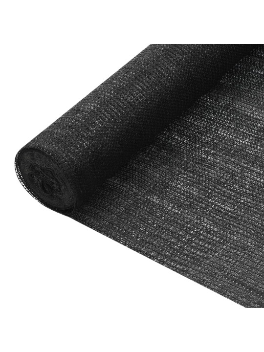 Stínící tkanina černá 1,2 x 25 m HDPE 75 g/m²