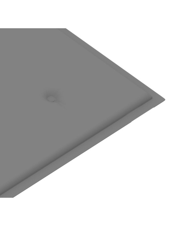 Zahradní lavice s poduškou 120 cm bambus