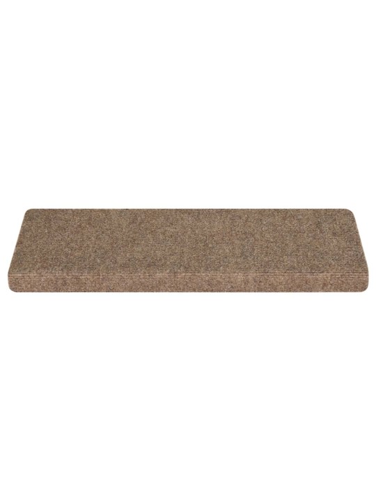 Nášlapy na schody 15 ks vpichované 65x21x4 cm krémové