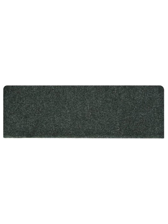 Nášlapy na schody 15 ks vpichované 65x21x4 cm hnědé