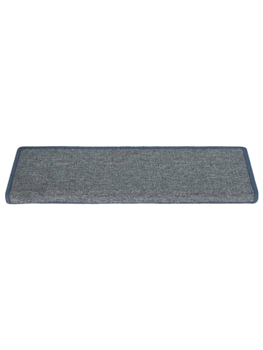 Kobercové nášlapy na schody 15 ks 65x21x4 cm fialové a modré