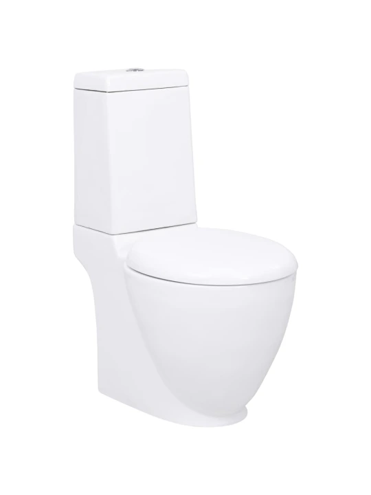 Keramické WC kulaté spodní odpad bílé