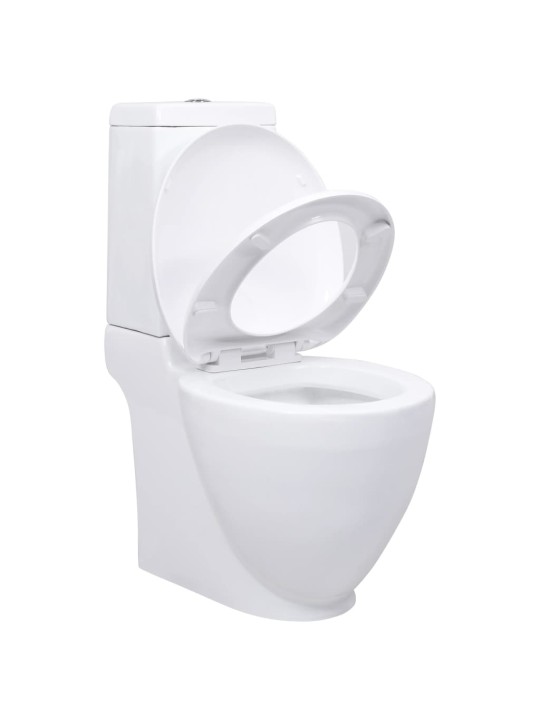 Keramické WC kulaté spodní odpad bílé