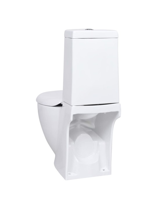 Keramické WC kulaté spodní odpad bílé