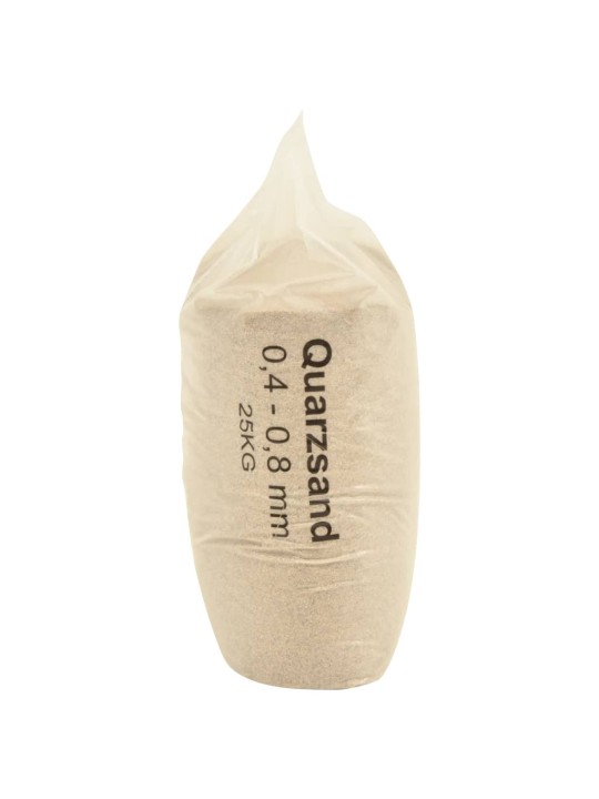 Filtrační písek 25 kg 0,4–0,8 mm