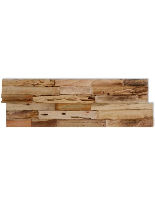 Nástěnné obkladové panely 10 ks 1,03 m² recyklovaný teak