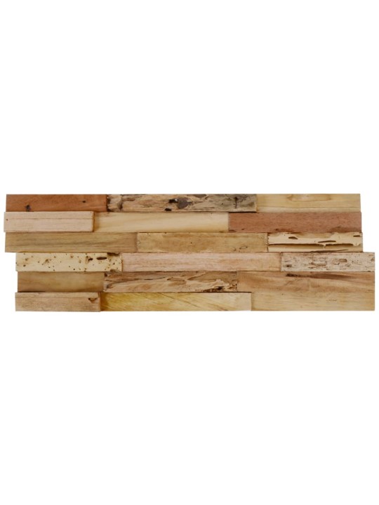 Nástěnné obkladové panely 10 ks 1,03 m² recyklovaný teak
