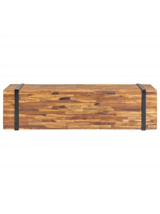 TV stolek 110 x 30 x 32,5 cm masivní teakové dřevo
