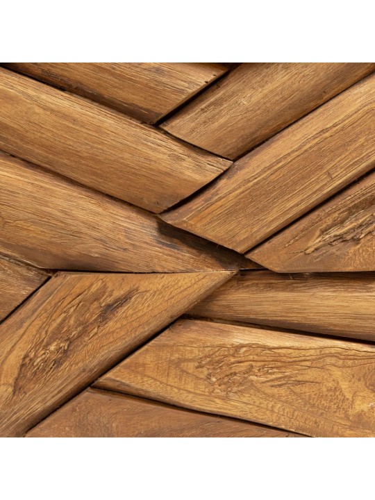 Konferenční stolek erozní masivní teak 110 x 35 x 38 cm