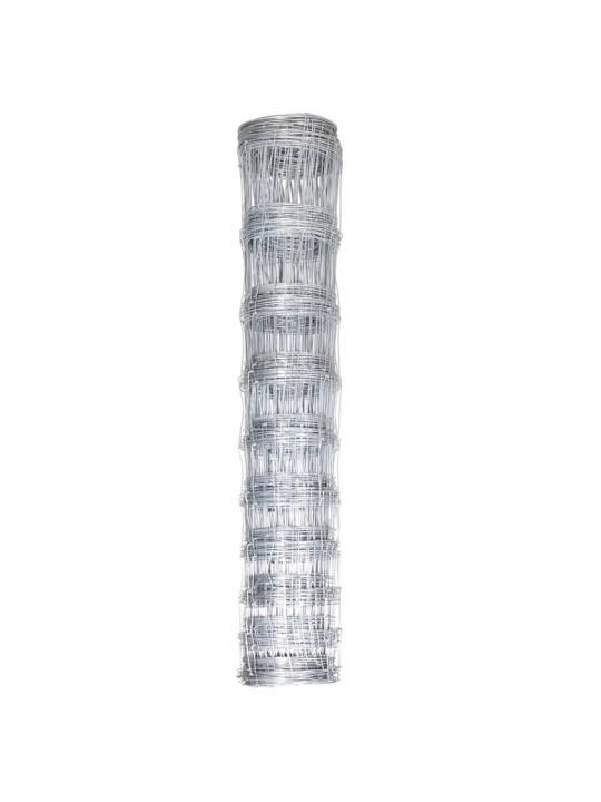 Zahradní plot pozinkovaná ocel stříbrný 50 x 1,2 m