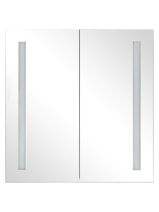 LED koupelnová skříňka se zrcadlem 62 x 14 x 60 cm