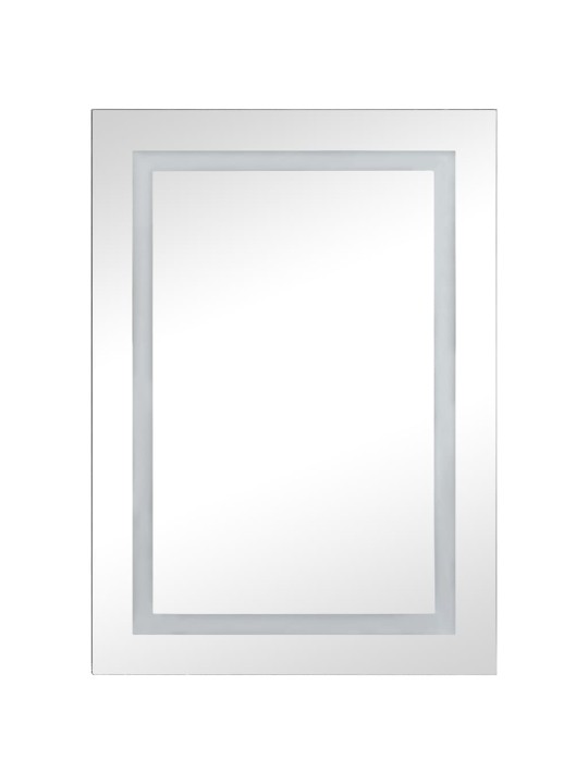 LED koupelnová skříňka se zrcadlem 50 x 13 x 70 cm