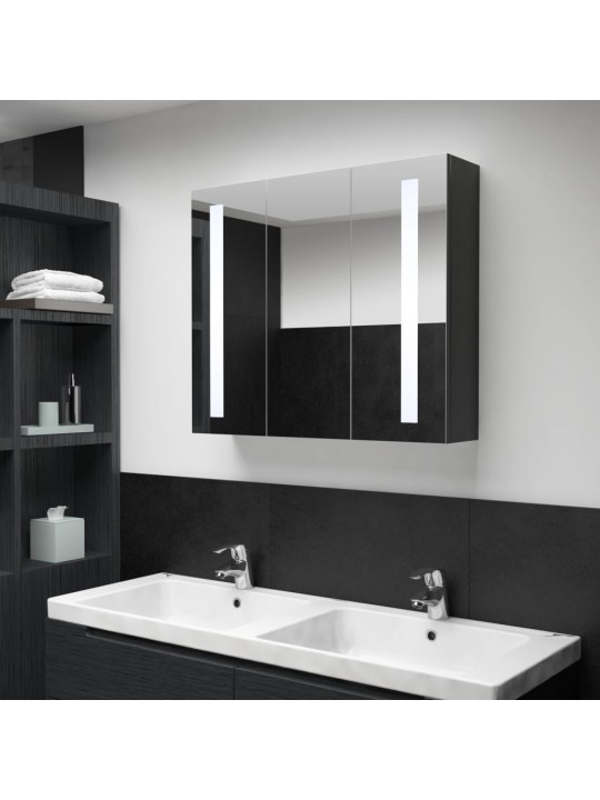 LED koupelnová skříňka se zrcadlem 89 x 14 x 62 cm