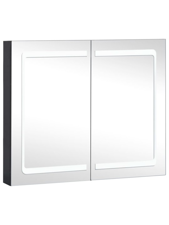 LED koupelnová skříňka se zrcadlem 80 x 12,2 x 68 cm
